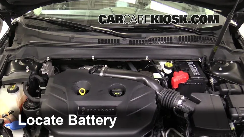 2013 Lincoln MKZ 2.0L 4 Cyl. Turbo Battery Replace
